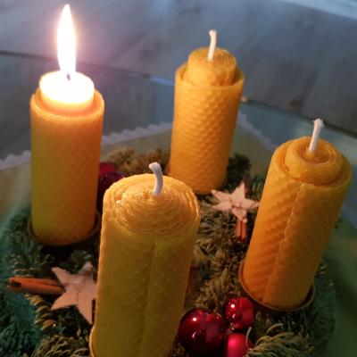 Adventskranz zu Yule