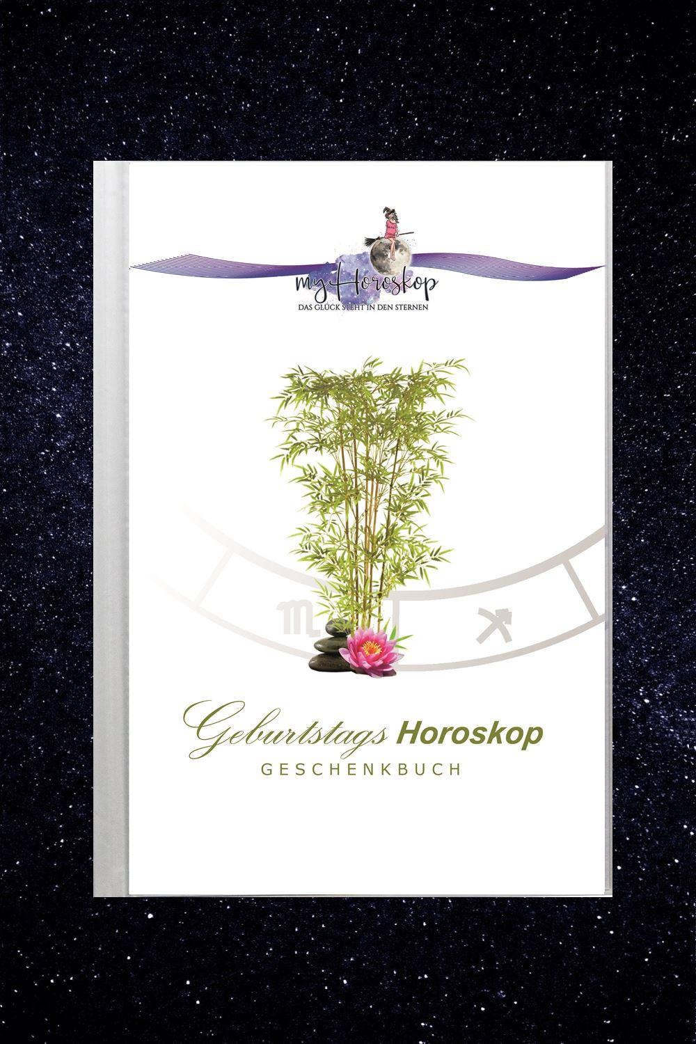 Geburtstagshoroskop Geschenkbuch Cover