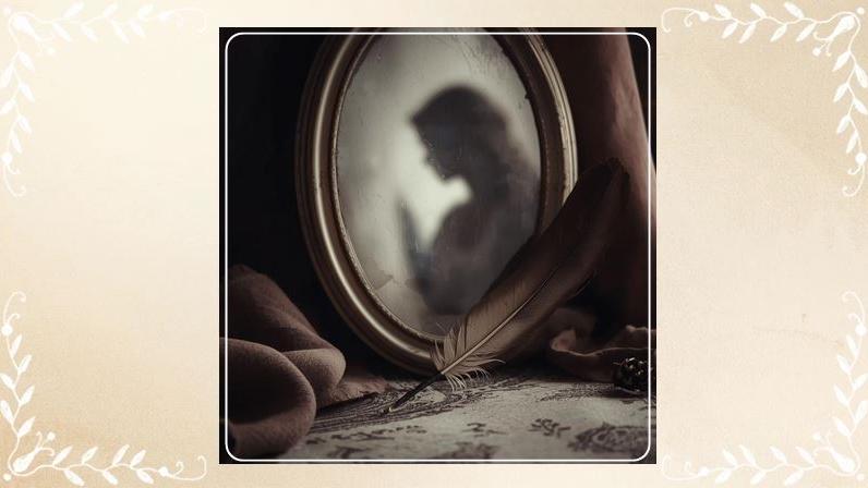 altes Foto mit Feder Blogkopf